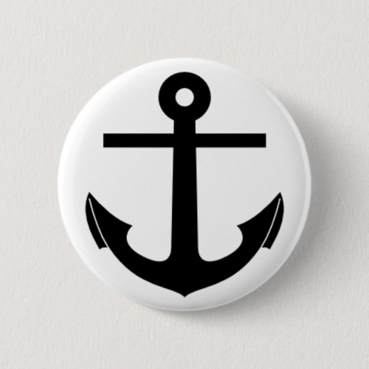 Anchor Ronde Button 5,7 Cm (Voorkant)