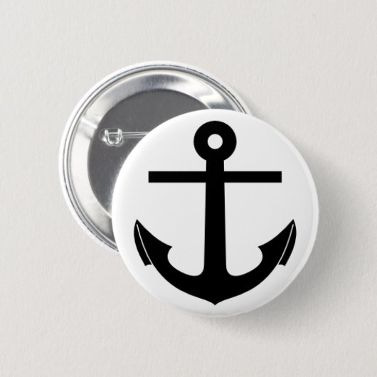 Anchor Ronde Button 5,7 Cm (Voorkant /achterkant)