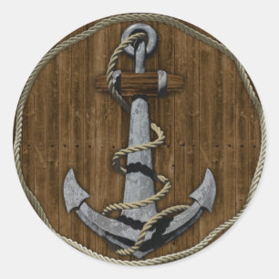 Anchor Ronde Sticker