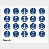 Anchor Ronde Sticker (Vel)