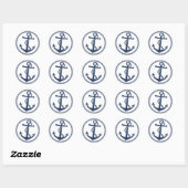 Anchor Ronde Sticker (Vel)