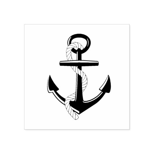 Anchor Rubberstempel (Afrduk)