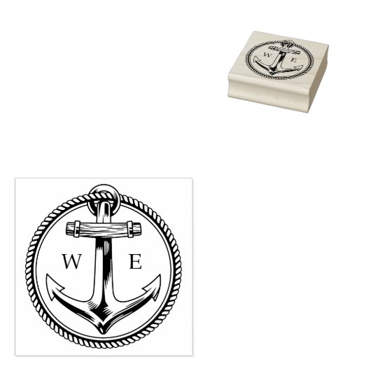 Anchor Rubberstempel (Gestempeld)