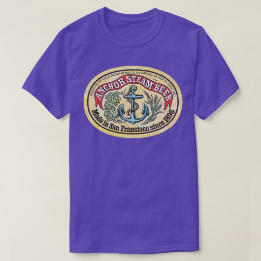  Anchor Steam Beer T-shirt (Design voorkant)