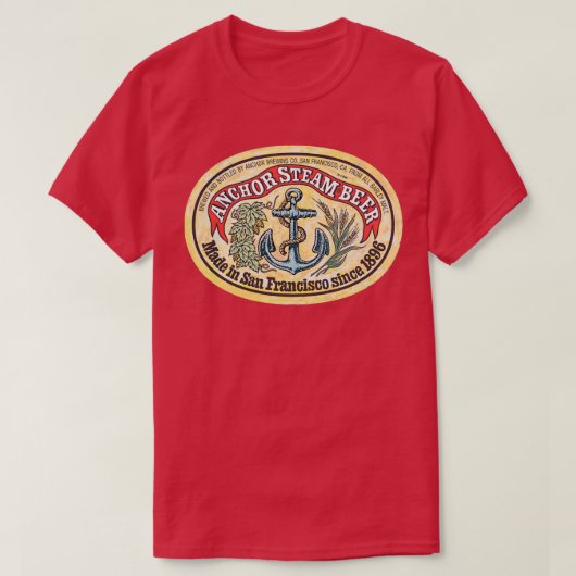 Anchor Steam Beer T-shirt (Design voorkant)