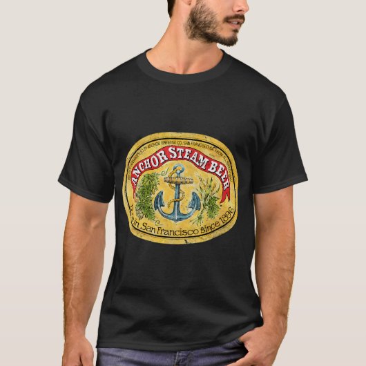 Anchor Steam Bier T-shirt (Voorkant)