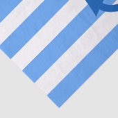 Anchor Stripes Blue & White Tissuepapier (Detail)