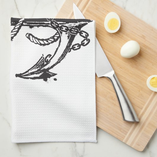 Anchor Theedoek (Quarter Fold)