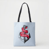 Anchor Tote Bag (Voorkant)