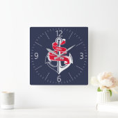 Anchor Vierkante Klok (Huis)