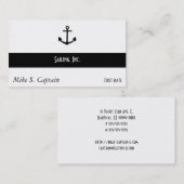 Anchor Visitekaartje (Voorkant / Achterkant)