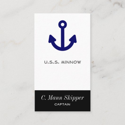 Anchor Visitekaartje (Voorkant)