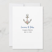 Anchor "Waar waren ze"-Vrijgezellenfeest Kaart (Achterkant)