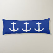 Anchor white + uw rugleuning en ideeën lichaamskussen (Achterkant)