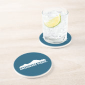 Anchorage Alaska alsjeblieft Zandsteen Onderzetter (Zijkant)