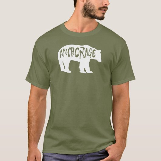 Anchorage Alaska Beer T-shirt (Voorkant)