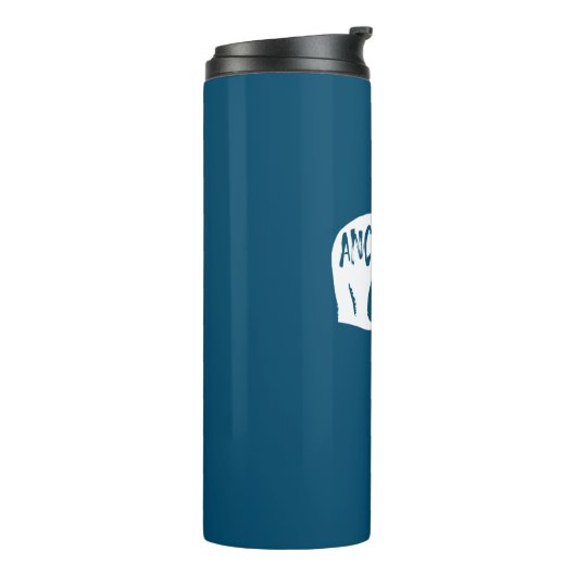 Anchorage Alaska Beer Thermosbeker (Gedraaid links)