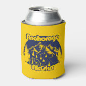 Anchorage Alaska Blikjeskoeler (Blikje Voorkant)