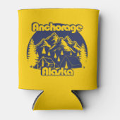 Anchorage Alaska Blikjeskoeler (Voorkant)