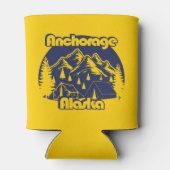 Anchorage Alaska Blikjeskoeler (Achterkant)