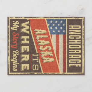 Anchorage Alaska Briefkaart