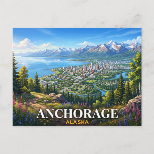 Anchorage Alaska Briefkaart