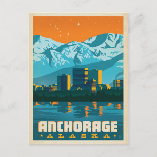 Anchorage, Alaska Briefkaart