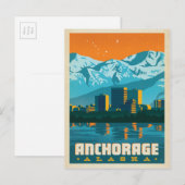 Anchorage, Alaska Briefkaart (Voorkant / Achterkant)