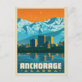 Anchorage, Alaska Briefkaart (Voorkant)