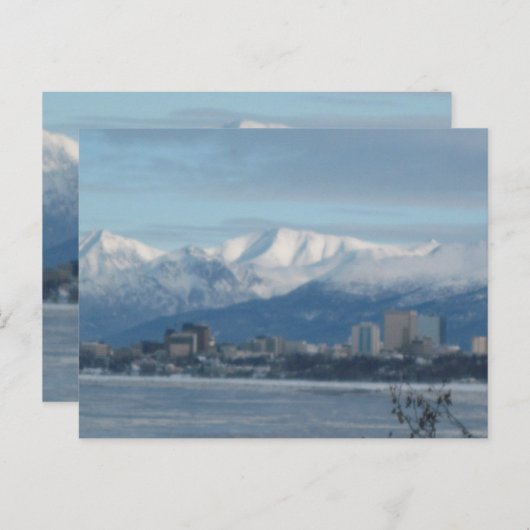 ANCHORAGE ALASKA BRIEFKAART (Voorkant / Achterkant)