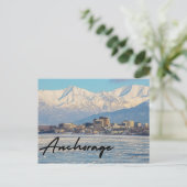 Anchorage Alaska Briefkaart (Staand voorkant)