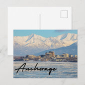 Anchorage Alaska Briefkaart (Voorkant / Achterkant)
