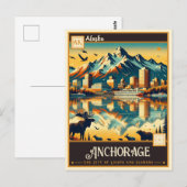Anchorage, Alaska |  Briefkaart (Voorkant / Achterkant)