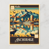 Anchorage, Alaska |  Briefkaart (Voorkant)