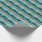 Anchorage, Alaska Cadeaupapier (Hoek)