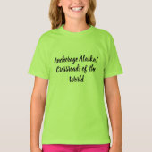 Anchorage Alaska Crossroad T-shirt (Voorkant)