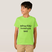 Anchorage Alaska Crossroad T-shirt (Voorkant volledig)