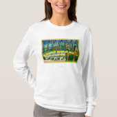 Anchorage, Alaska - Grote letterscènes T-shirt (Voorkant)