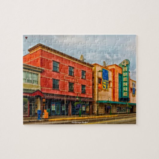 Anchorage Alaska Legpuzzel (Horizontaal)