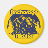 Anchorage Alaska Magneet (Voorkant)