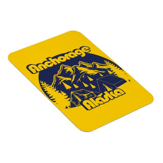 Anchorage Alaska Magneet (Rechterzijde)