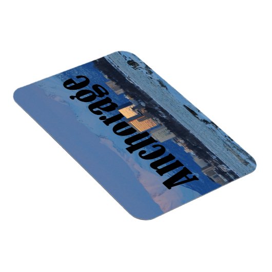 Anchorage Alaska Magnet Magneet (Rechterzijde)