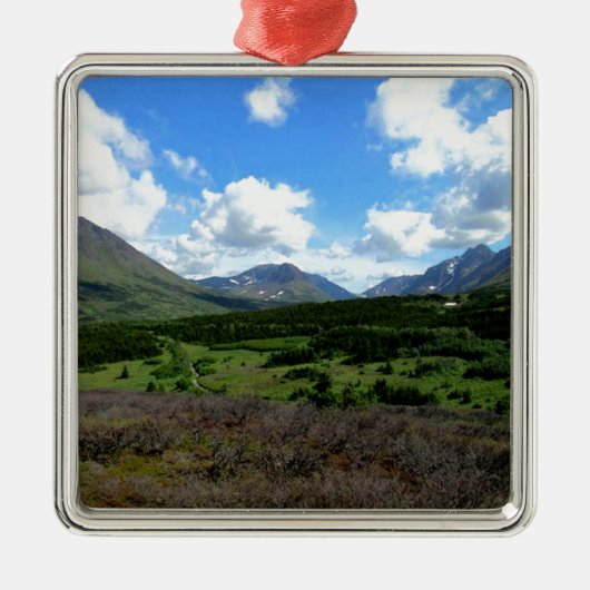 Anchorage Alaska Metalen Ornament (Voorkant)
