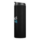 Anchorage Alaska Mountains Thermosbeker (Geroteerd rechts)