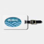 Anchorage Alaska Outdoors Bagagelabel (Voorkant horizontaal)