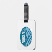 Anchorage Alaska Outdoors Bagagelabel (Achterkant verticaal)