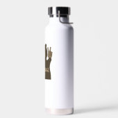 Anchorage Alaska Peace Beer Waterfles (Links)