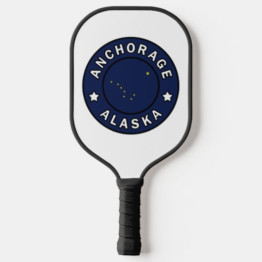 Anchorage Alaska Pickleball Paddle (Achterkant)
