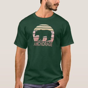 Anchorage Alaska Retro Beer T-shirt