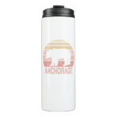 Anchorage Alaska Retro Beer Thermosbeker (Voorkant)